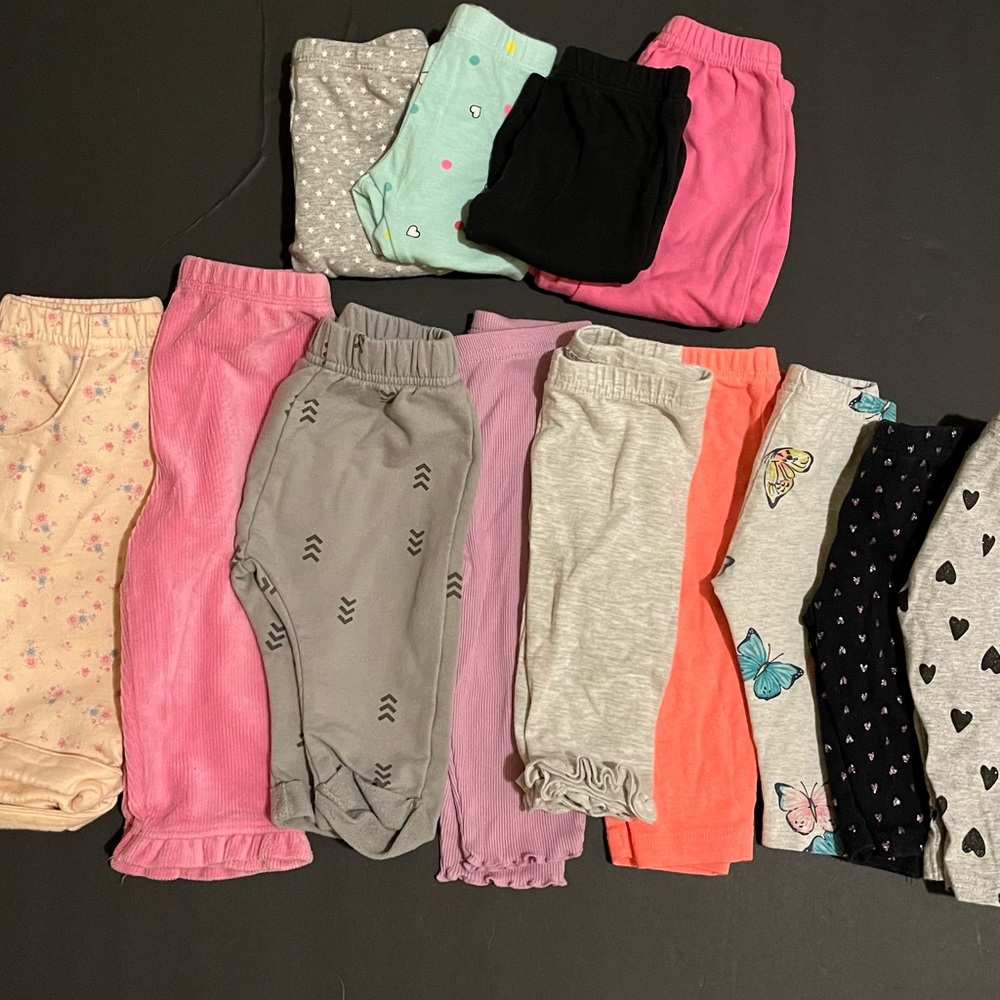 Baby girl legging/pant bundle
